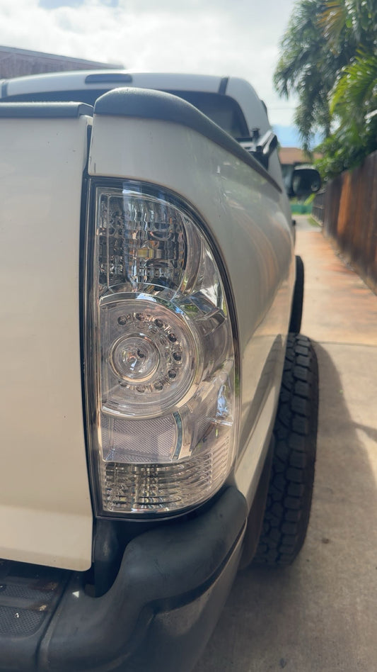 2005-2015 Tacoma clear led tail lights