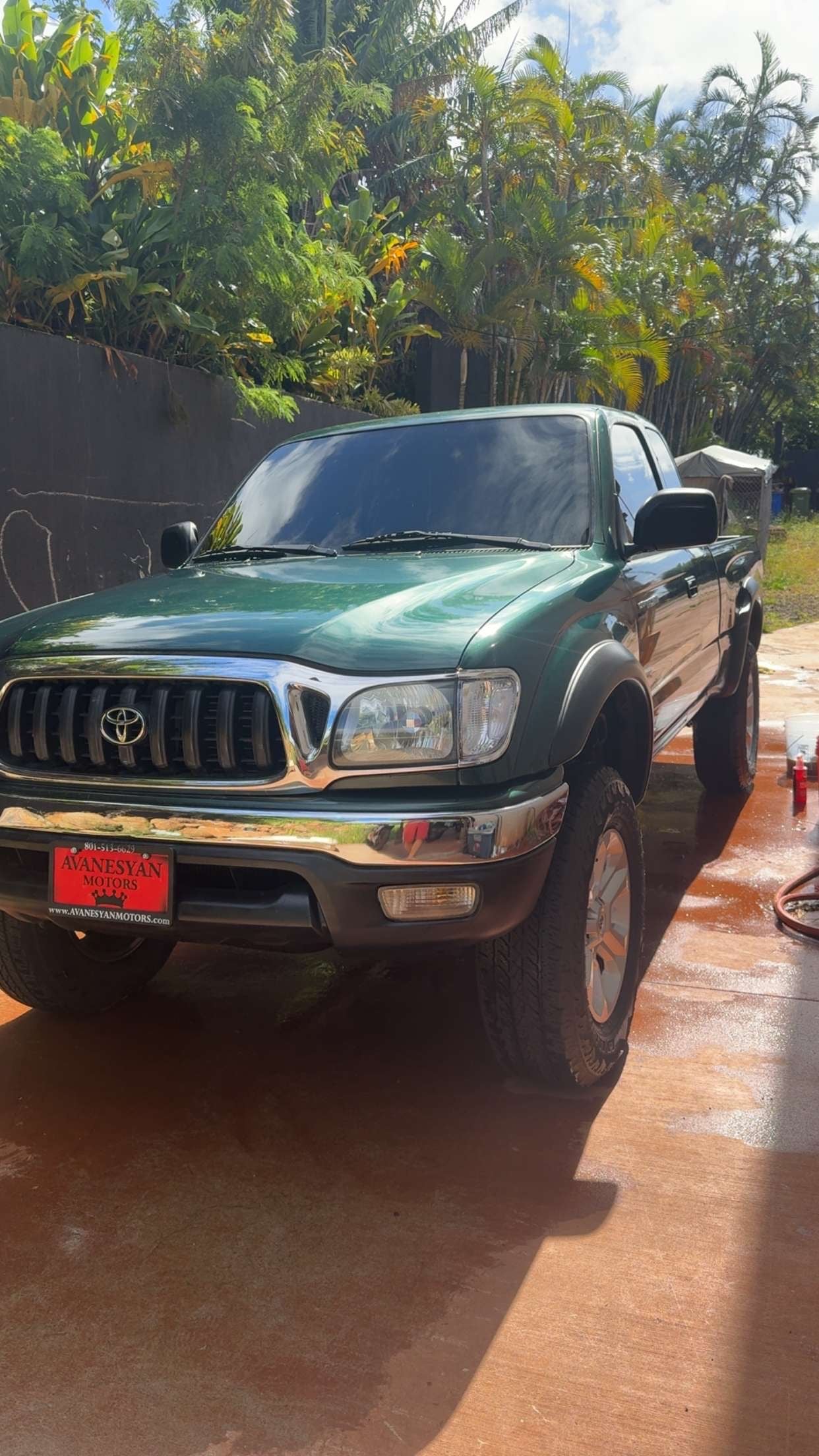 2001-2004 Tacoma Chrome clear corners